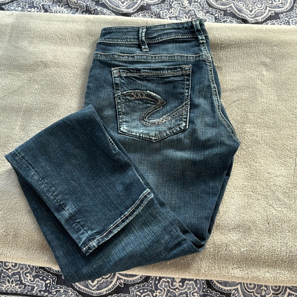 Silver jeans